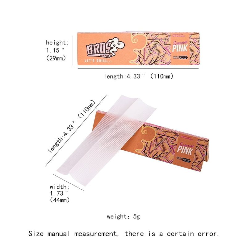 Pretty Transparent Rolling Papers Wholesale
