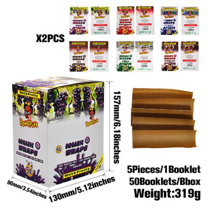 110mm Top-Rated Hemp Cigar Rolling Paper Wholesale