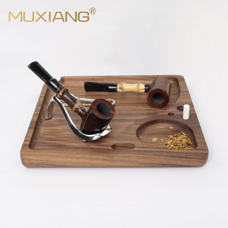 Wholesale handmade wood rolling tray