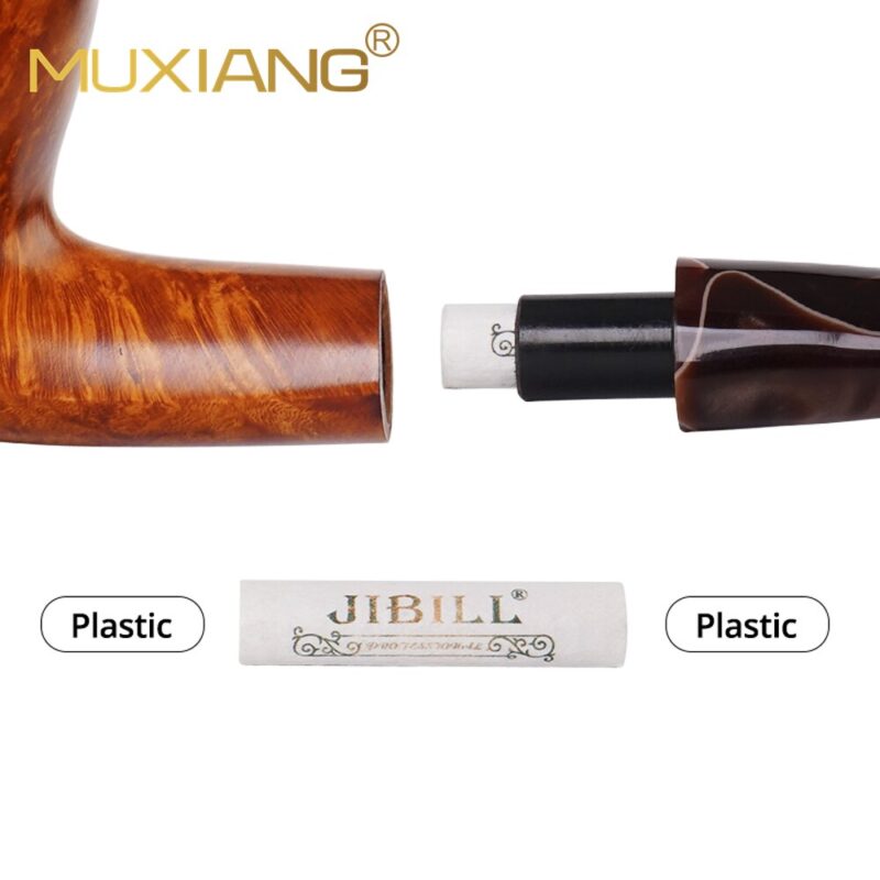 50pcs 9mm Activated Carbon Tobacco Pipe Filter