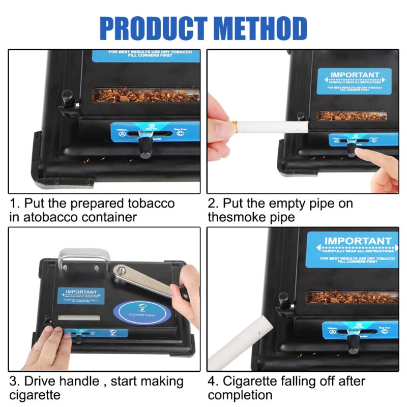 Hand-cranked Tobacco Roller